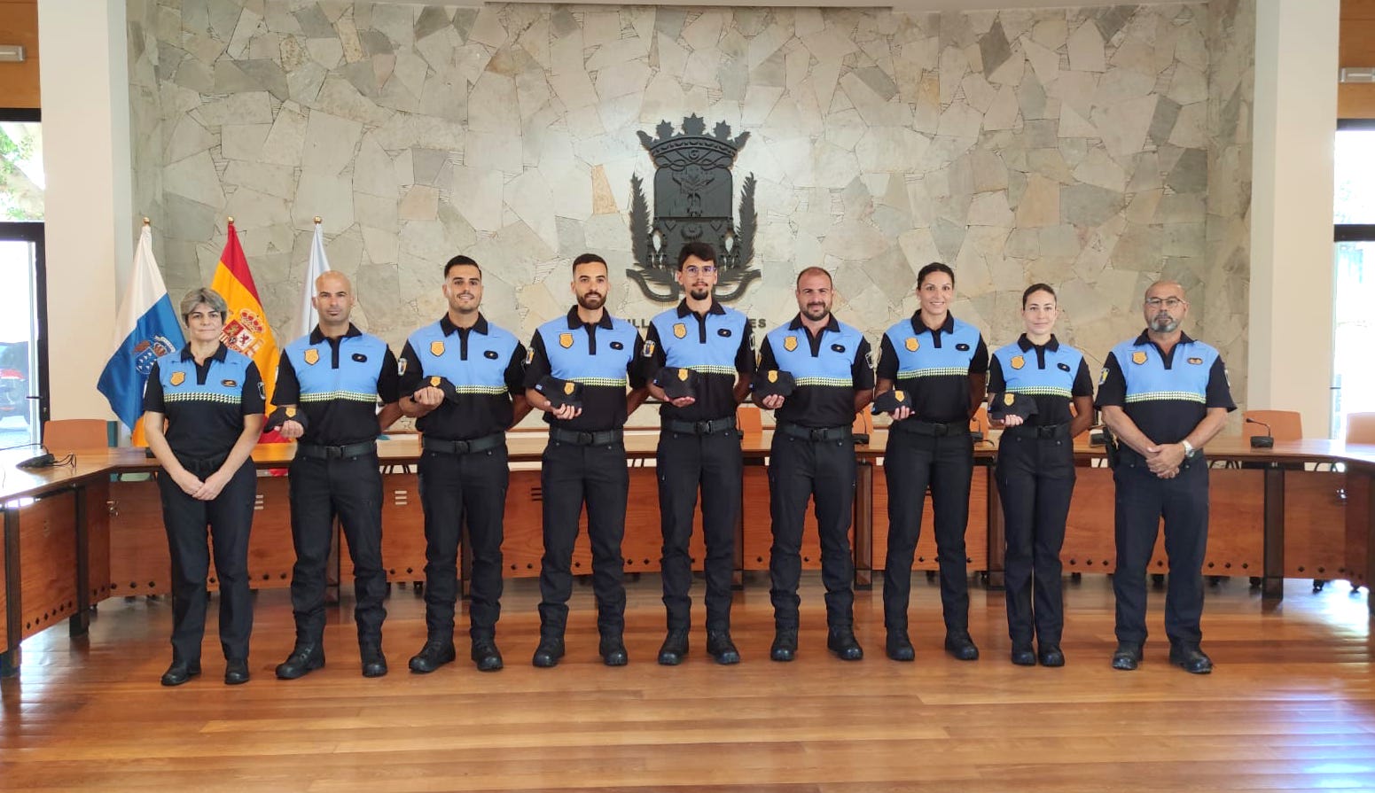 Featured image for “Siete nuevos agentes se incorporan a la Policía Local de Agüimes.”