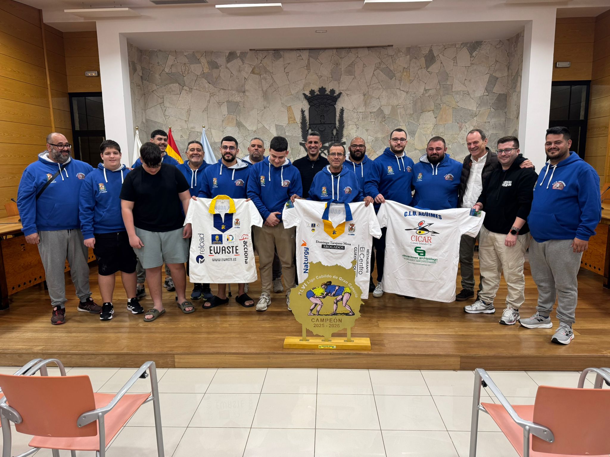Featured image for “El Ayuntamiento felicita al Unión Agüimes tras su victoria en la Liga Cabildo de Gran Canaria. ”