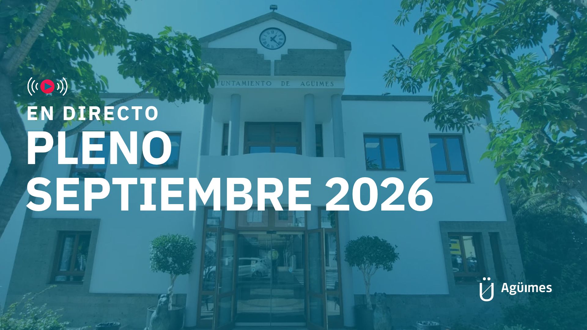 Featured image for “🔴 EN DIRECTO: Pleno ordinario mes de septiembre.”