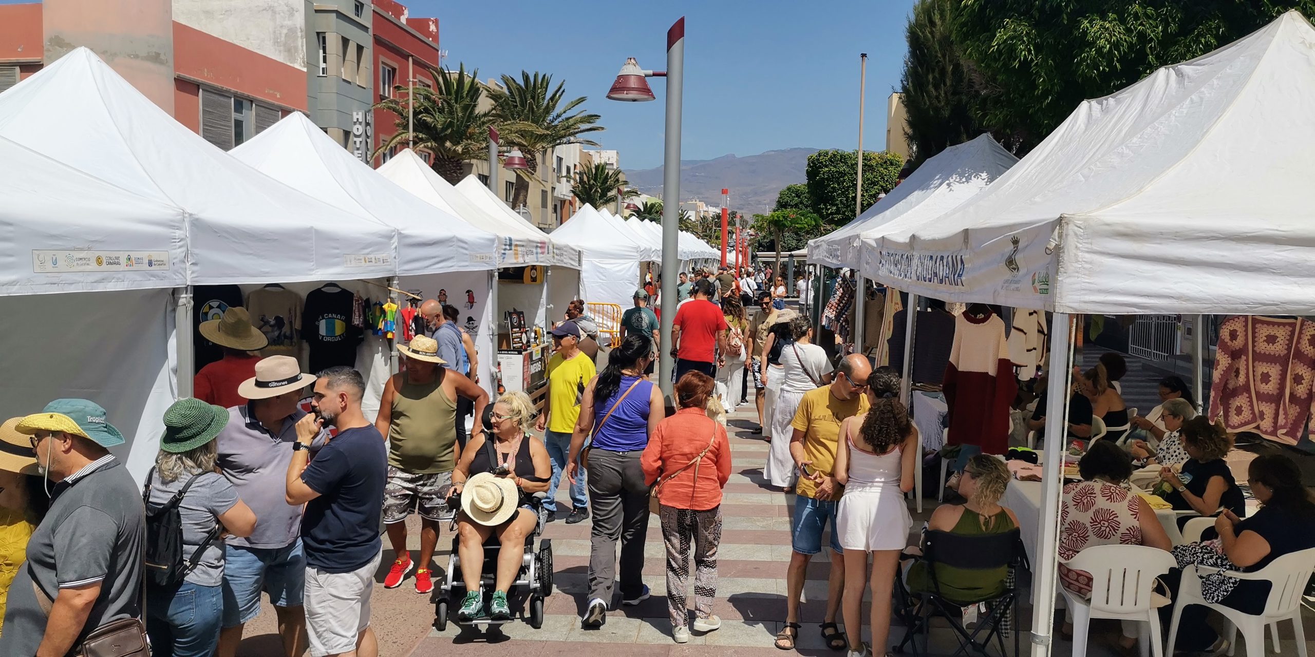 Featured image for “La Feria Brisa Marina reúne en Arinaga a miles de personas en torno al comercio local.”