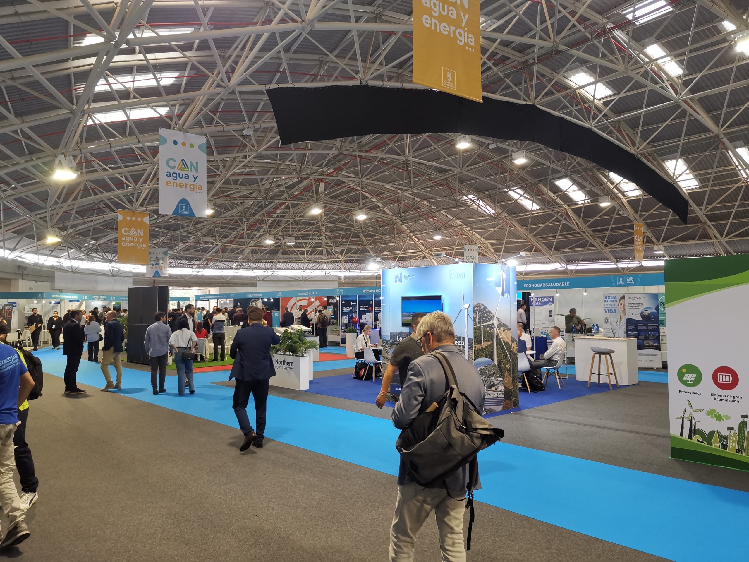 Featured image for “Más de 60 empresas participan en la Feria Internacional Canagua y Energía en el Recinto Ferial.”